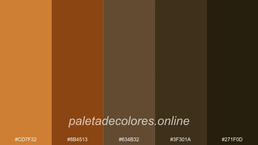 15 Paletas de color Bronce: Descubre la Elegancia del Bronce