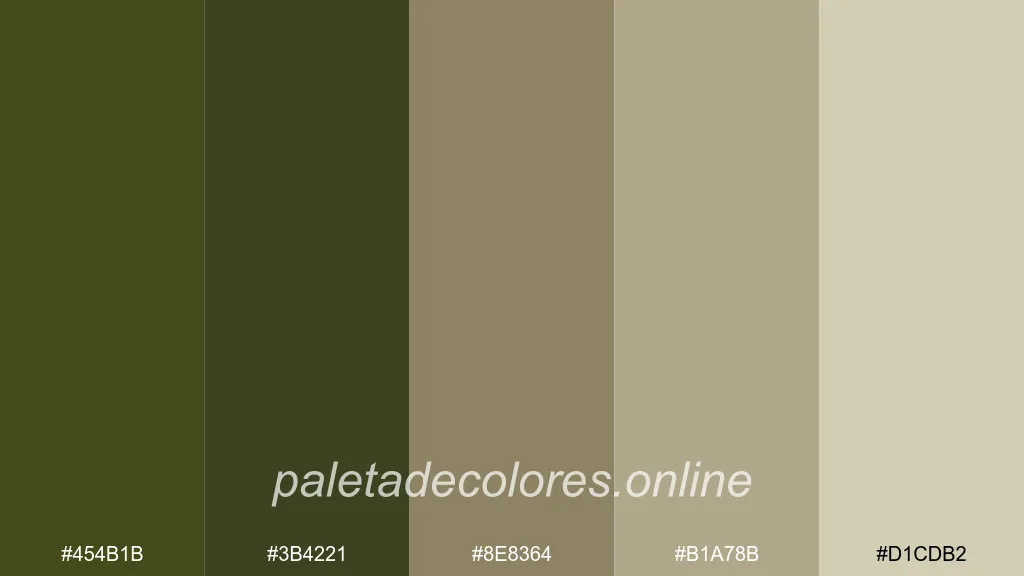 Classic military greens paired with dusty desert sand shades.