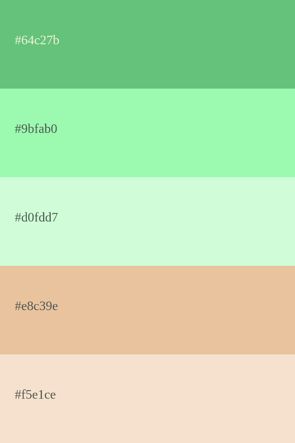 couleur vert menthe avec beige