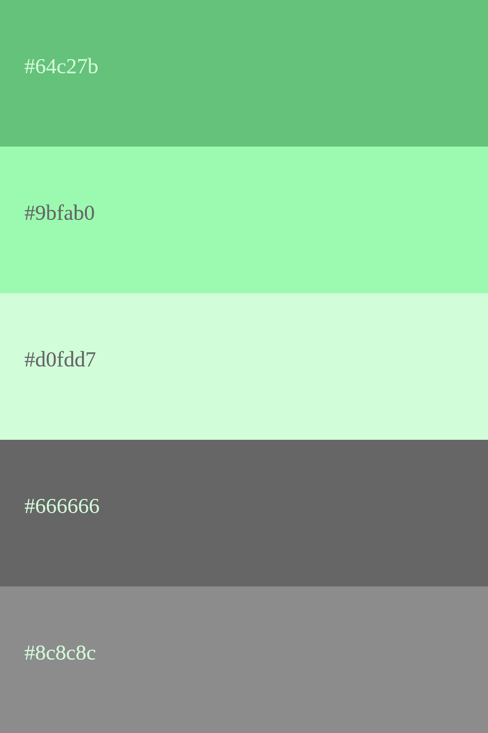couleur vert menthe avec gris