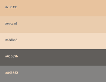 17 Paletas de Cores Bege Inspiradoras [+ Combinações]