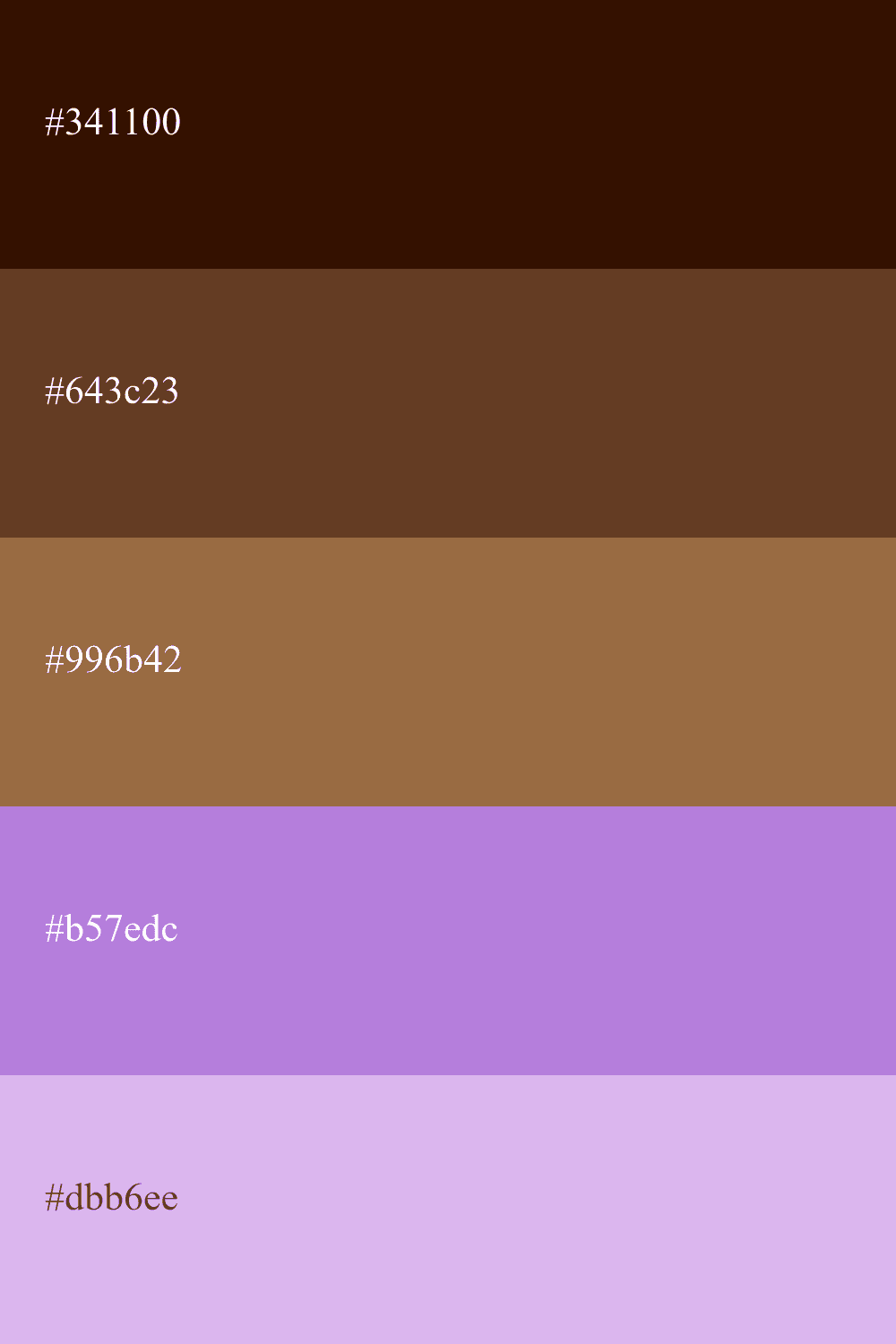 Taupe und Lavendel