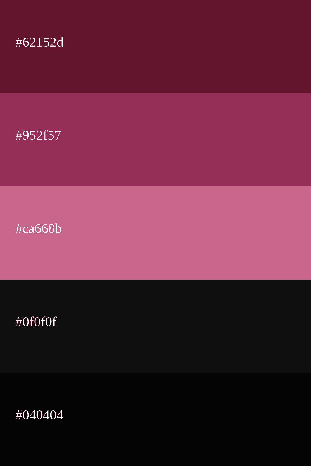 Kirschrote Farbe und Schwarz