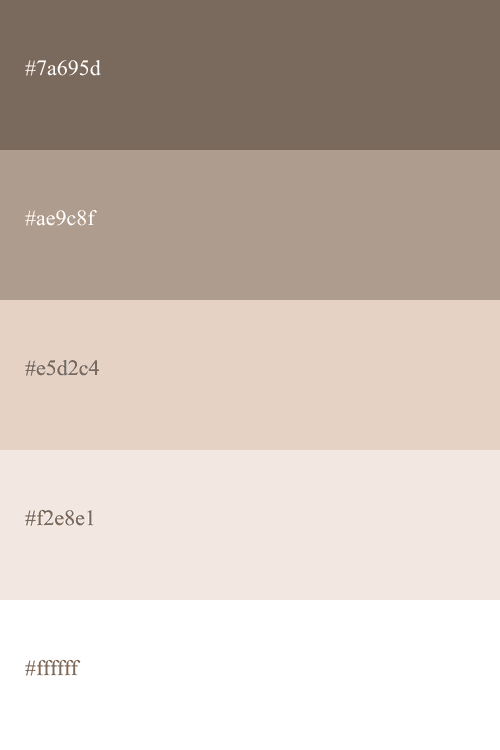 Paleta De Cores Nude C Digos Combina Es