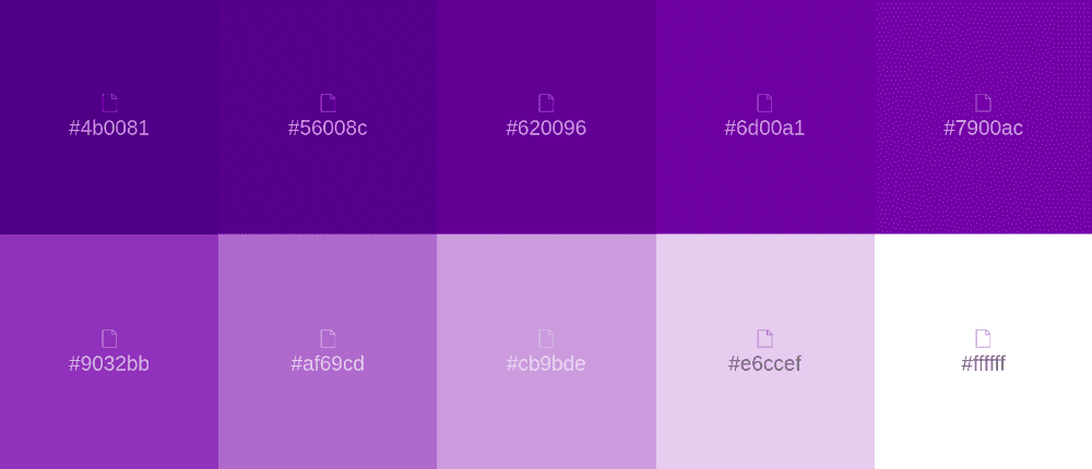 Purple Color Palette (violet) [ Codes + Combinations]