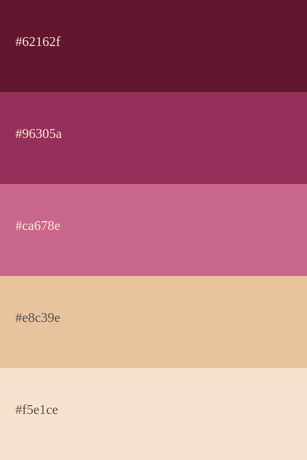 Bordeaux und Beige