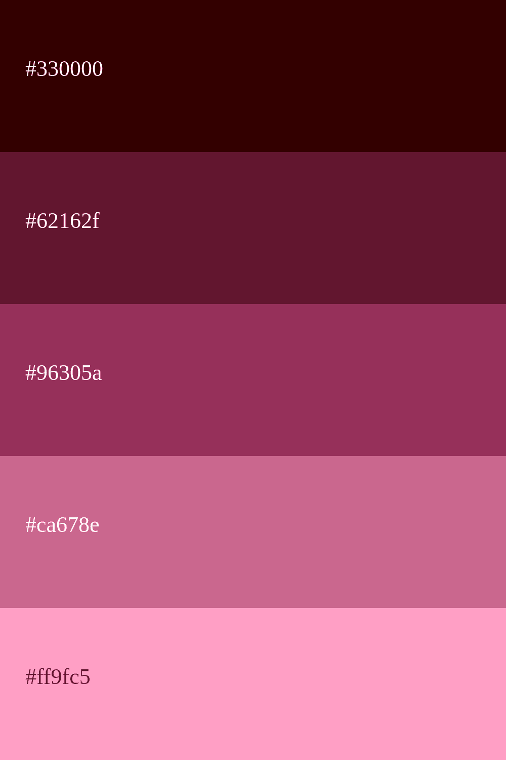 bordeaux color palette