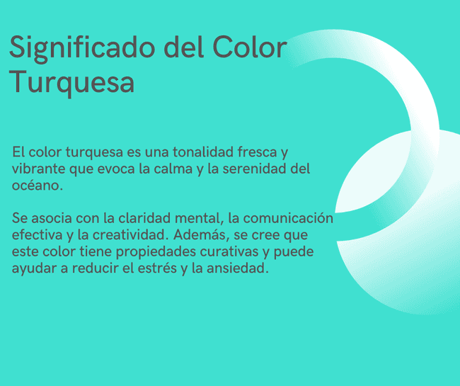 siginificado color turquesa