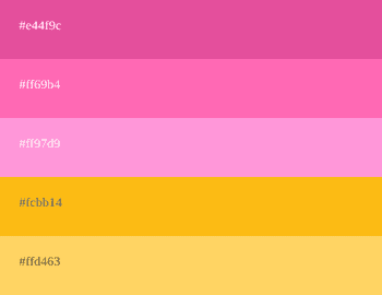 Pink Color Palettes [+ Combinations and codes]