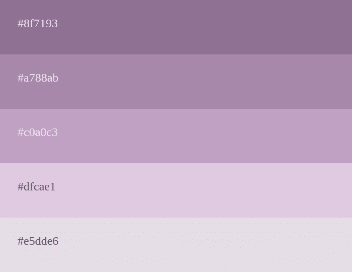 Pastel Color Palettes [Combinations and Coulor Codes]