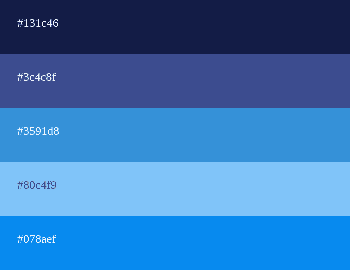 blue color range