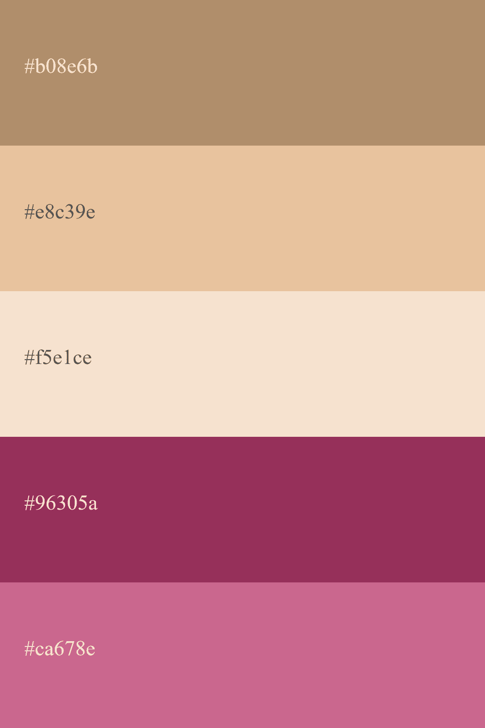 couleur crème et bordeaux