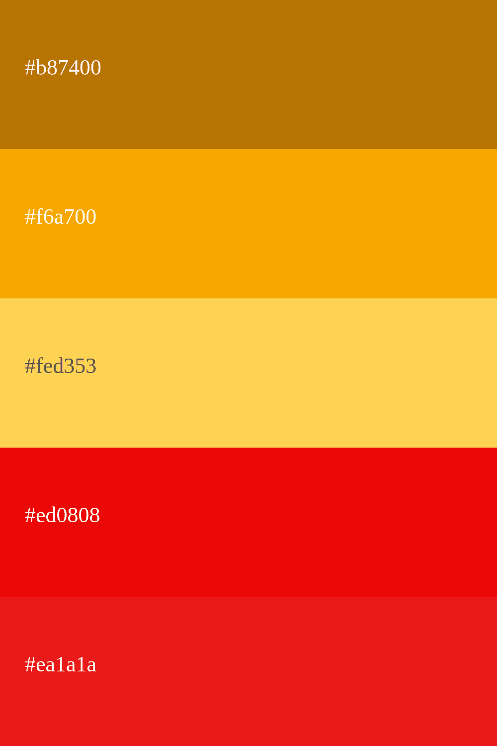 Senf und Rot