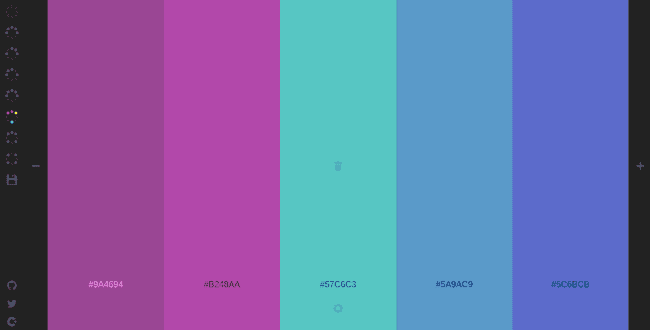 Color Palettes for Developers on colourco.de