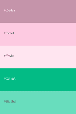 Paletas de Color Rosa [+ Combinaciones y códigos]