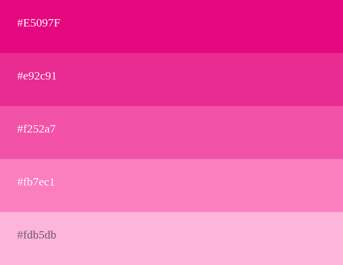 magenta color swatch