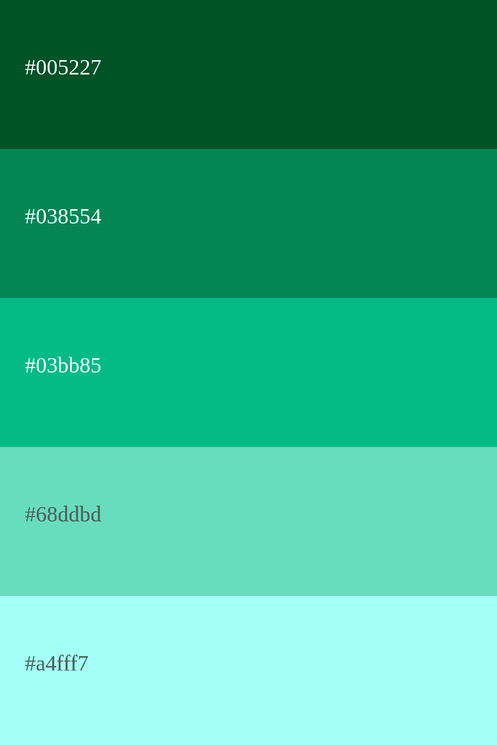 Color Verde