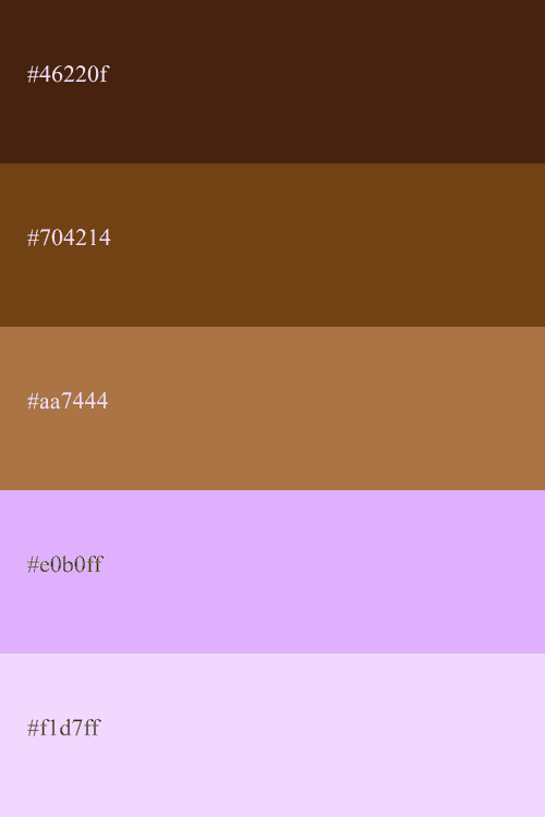 Sepia Farbpalette [Codes + Kombinationen]