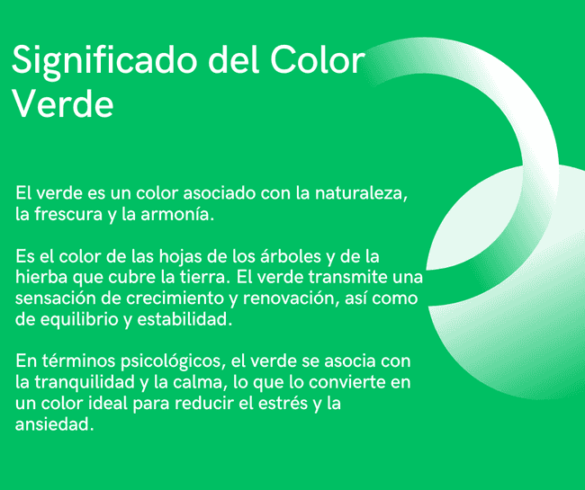 siginificado color verde