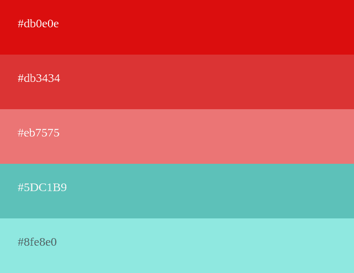 Como hacer el color rojo fuerte