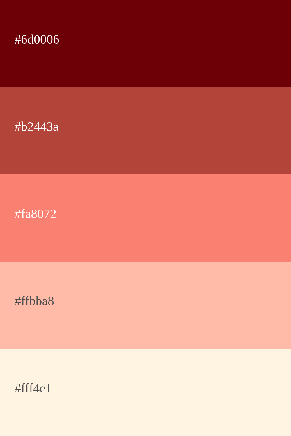 Salmon color palettes [+ schemes and codes]