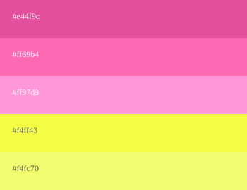 Paleta de cores rosa | [códigos de combinações e imagens]