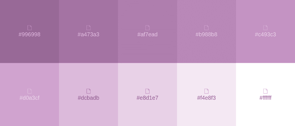 Pastel Purple Palette