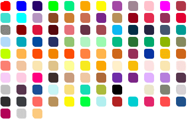Tableta de colores