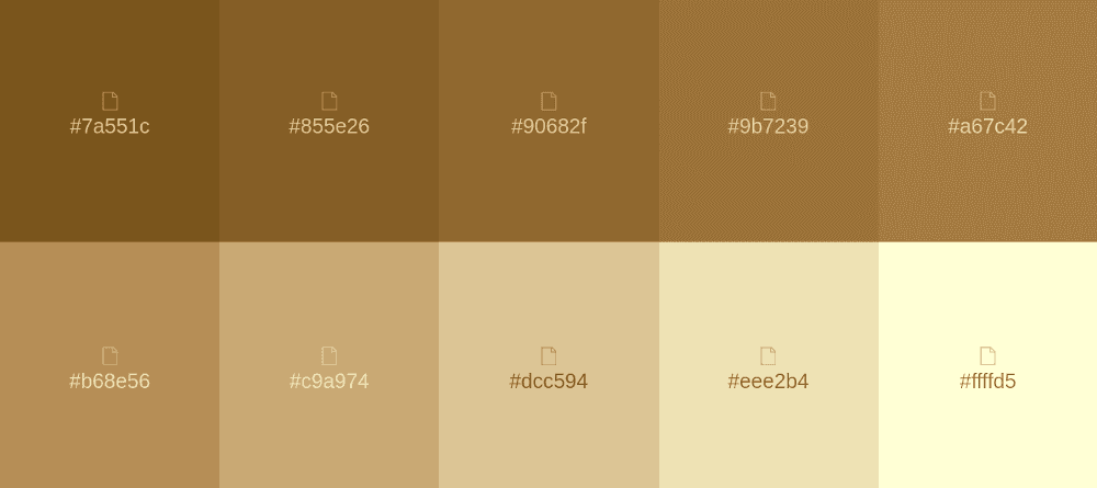 taupe color palette