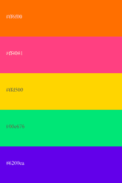 Exploitez votre créativité avec des palettes de couleurs vives