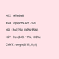 Códigos html del Color rosa palo Esquemas ⇨【RGB,HSL,HEX】